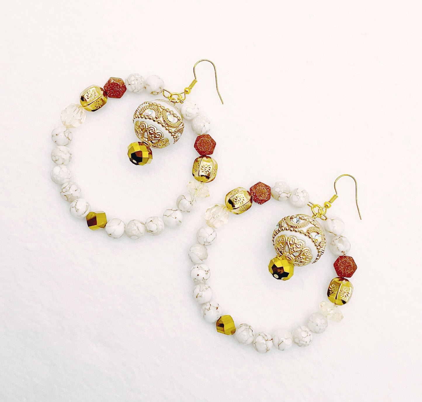Zuri and Zyla Earrings Honey Hoops