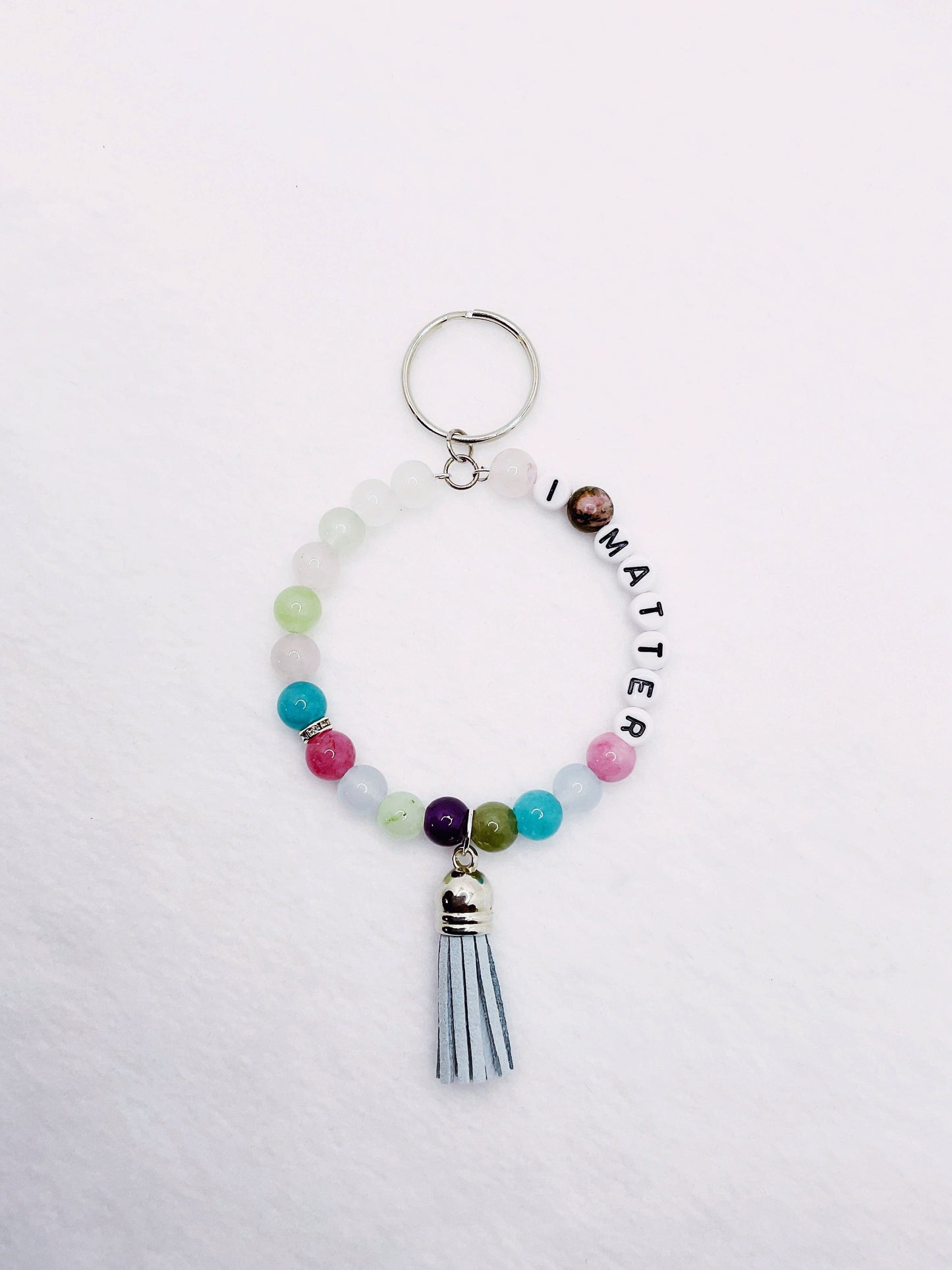 Zuri and Zyla Keychain I Matter in Multi-colors