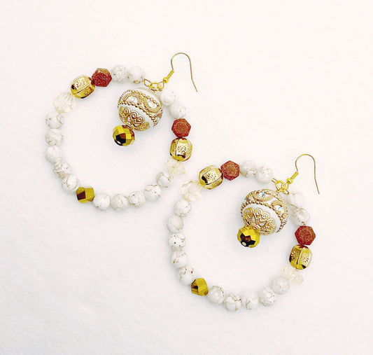 Zuri and Zyla Earrings Honey Hoops