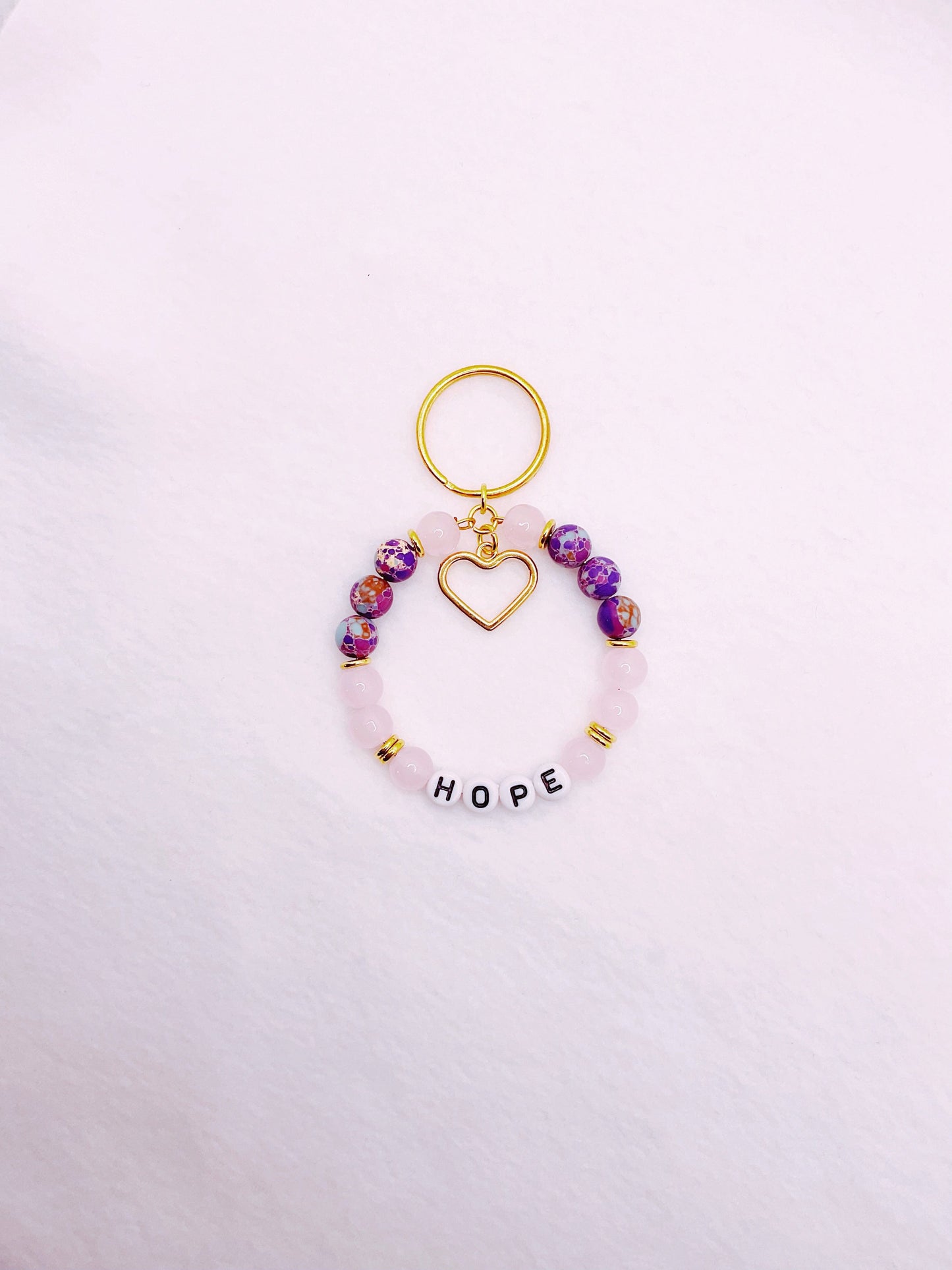 Zuri and Zyla Keychain Heart of Hope
