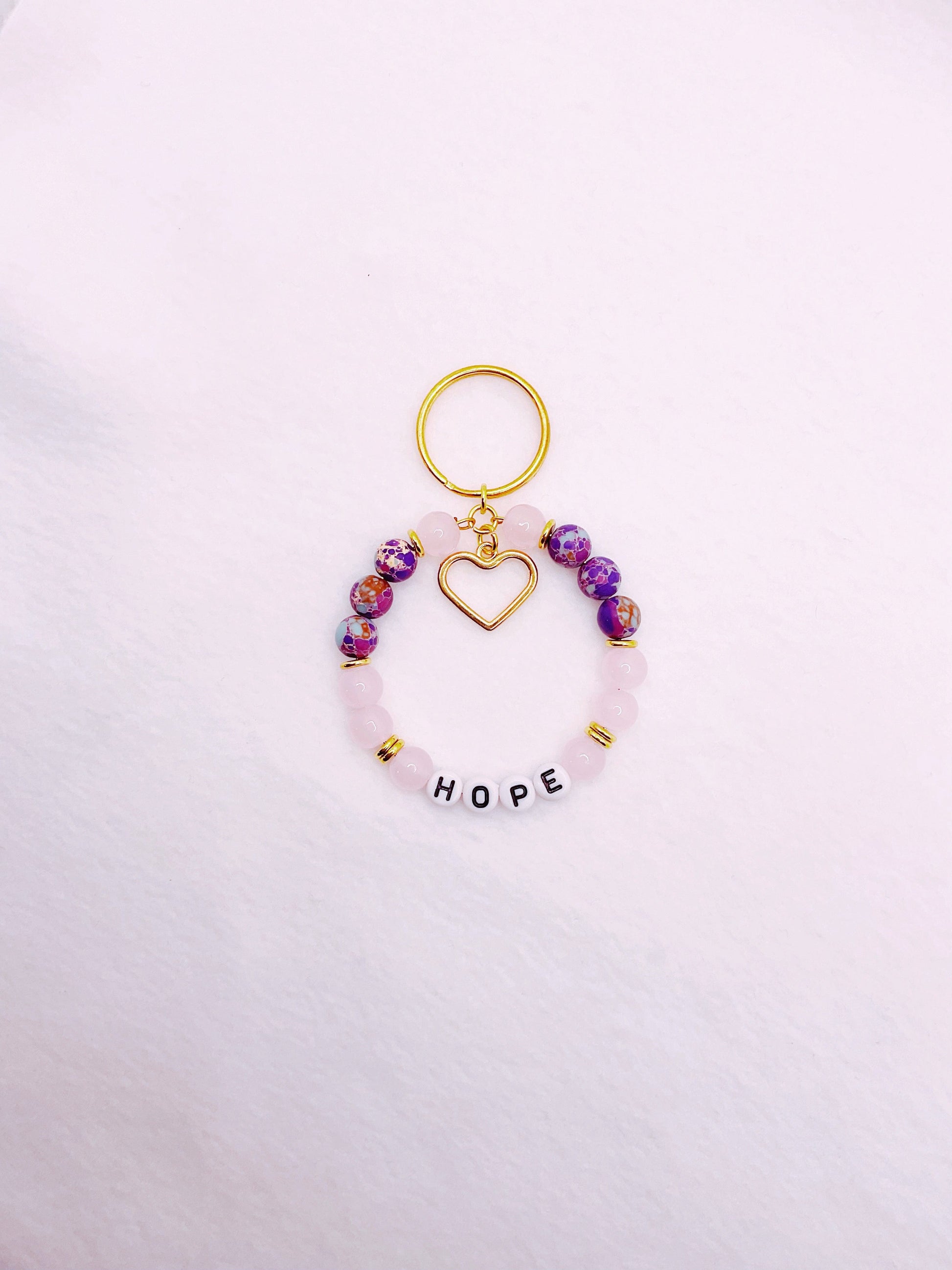 Zuri and Zyla Keychain Heart of Hope
