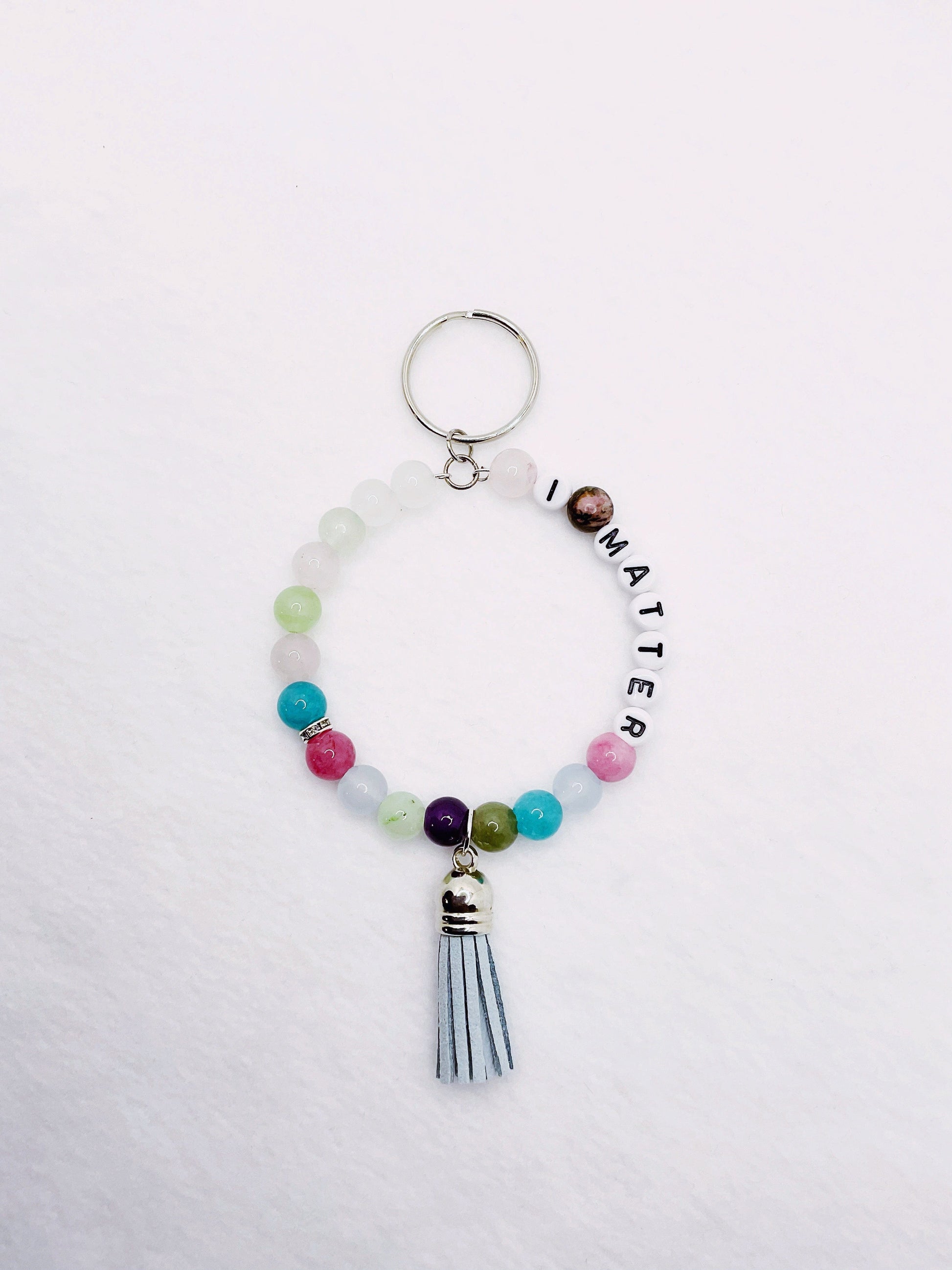 Zuri and Zyla Keychain I Matter in Multi-colors
