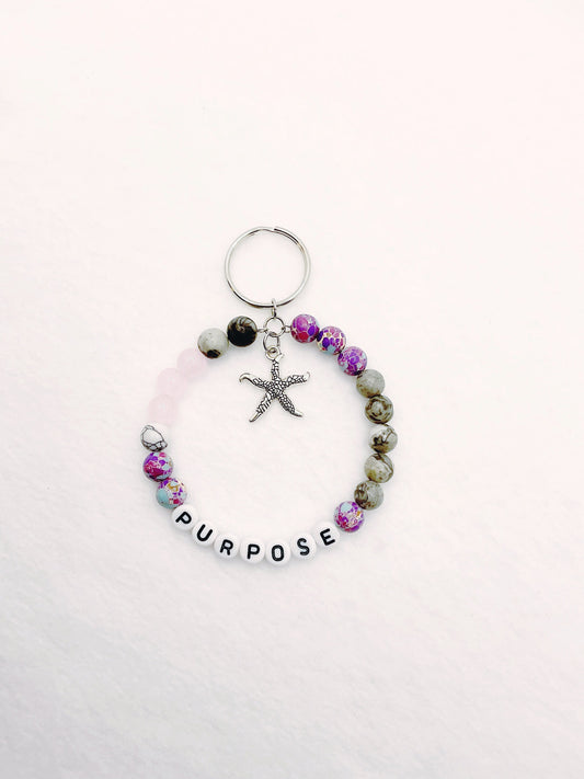 Zuri and Zyla Keychain Purpose in Multi-colors