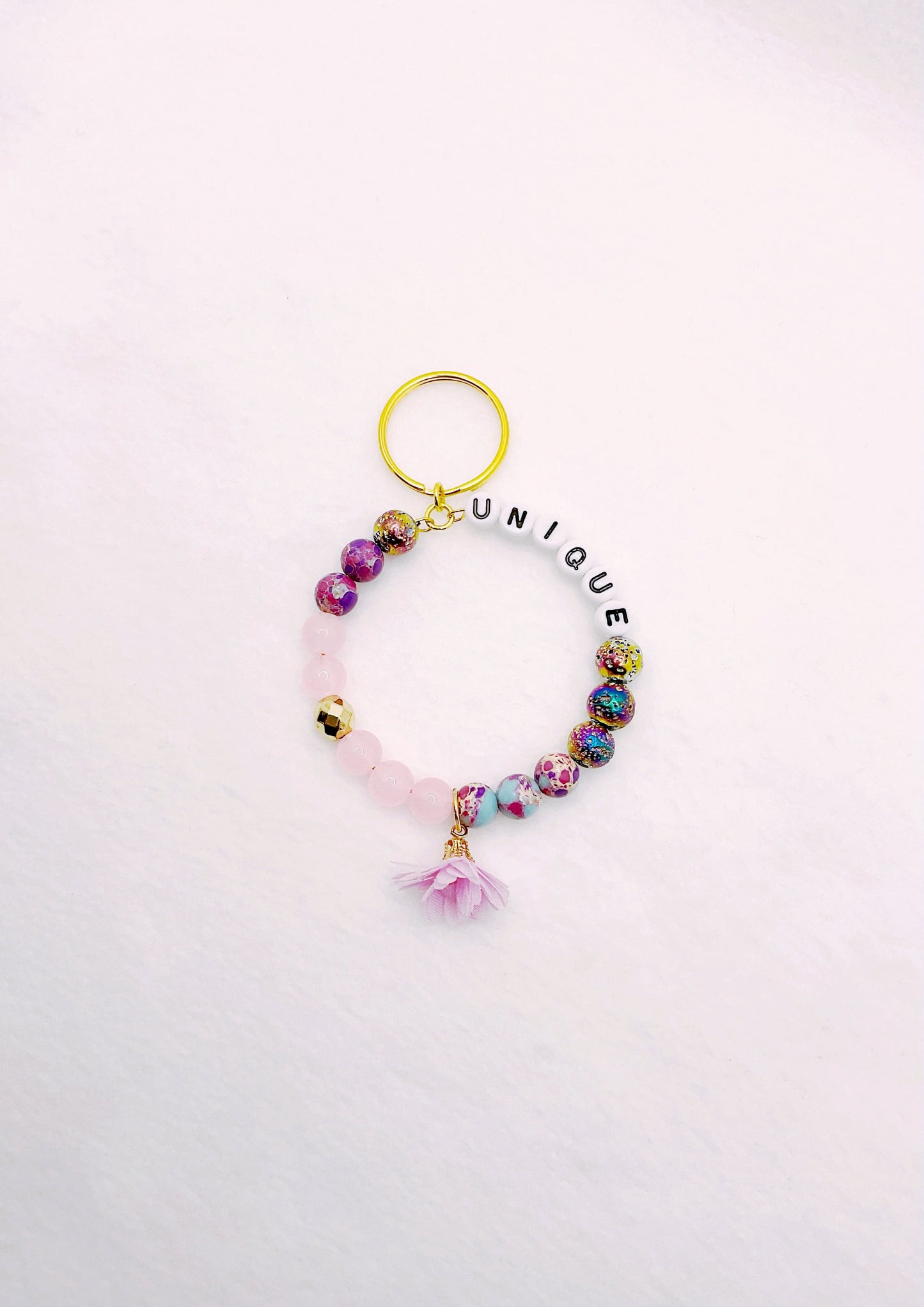 Zuri and Zyla Keychain Unique in Multi-colors