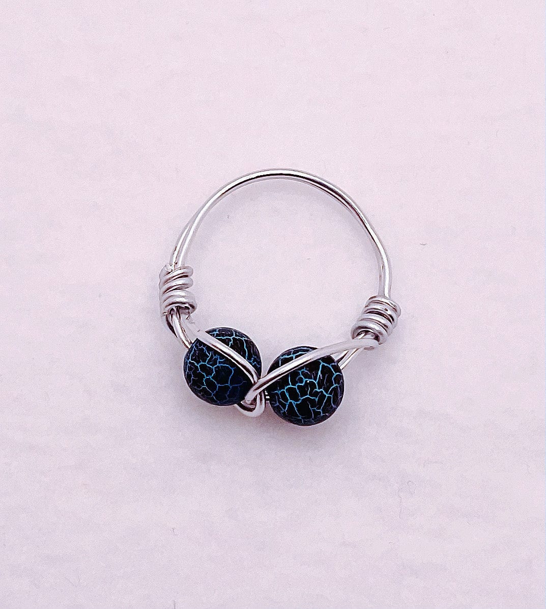 Zuri and Zyla Rings Navy Blue Tonya Ring
