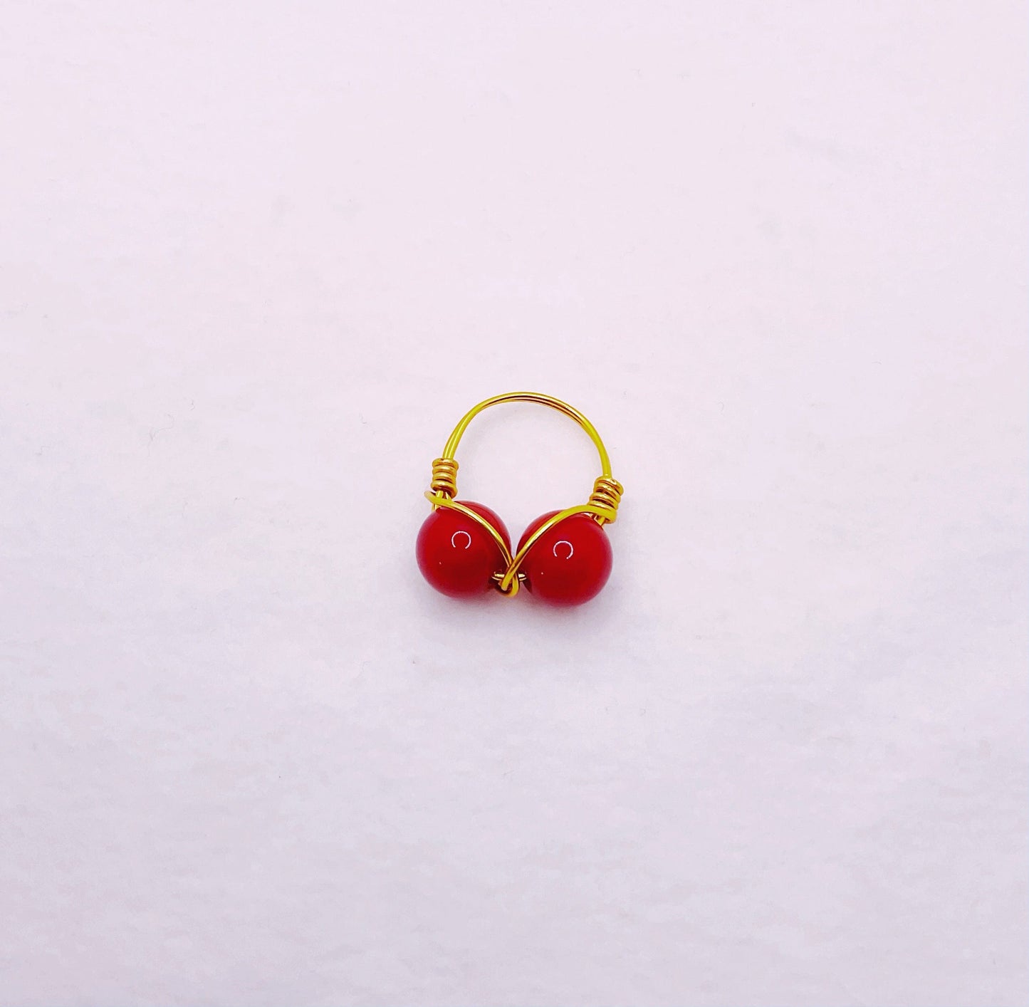 Zuri and Zyla Rings Red Tonya Ring
